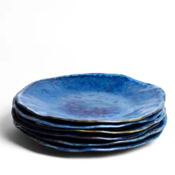 Céladon Paris Grande assiette Onda | Bleu abyssal Discount