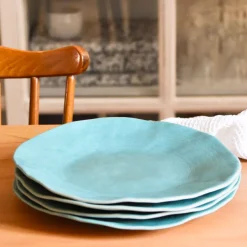 Céladon Paris Grande assiette Onda | Vert d'eau Discount