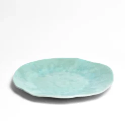 Céladon Paris Grande assiette Onda | Vert d'eau Discount