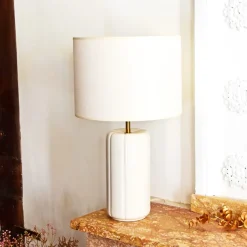 Céladon Paris Lampe Luzia | Blanc & Coton Discount