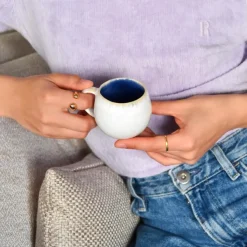 Céladon Paris Mini mug | Bleu odyssée Hot