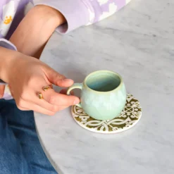 Céladon Paris Mini mug | Vert audacieux New