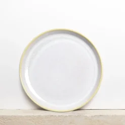 Céladon Paris Petite assiette | Blanc nacré Discount