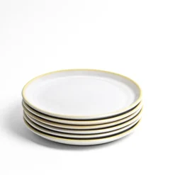 Céladon Paris Petite assiette | Blanc nacré Discount