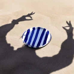 Céladon Paris Petite assiette | Bleu Linhas