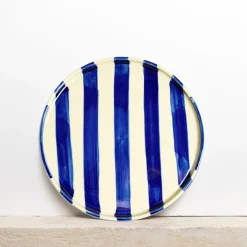 Céladon Paris Petite assiette | Bleu Linhas