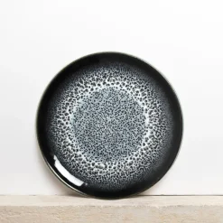 Céladon Paris Petite assiette | Noir écume Sale