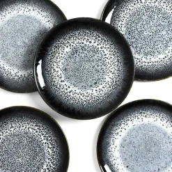 Céladon Paris Petite assiette | Noir écume Sale