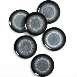 Céladon Paris Petite assiette | Noir écume Sale