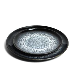 Céladon Paris Petite assiette | Noir écume Sale