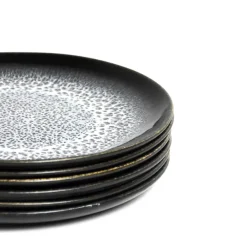 Céladon Paris Petite assiette | Noir écume Sale
