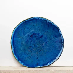 Céladon Paris Petite assiette Onda | Bleu abyssal