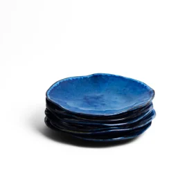 Céladon Paris Petite assiette Onda | Bleu abyssal