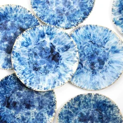 Céladon Paris Petite assiette Onda | Bleu écume Sale