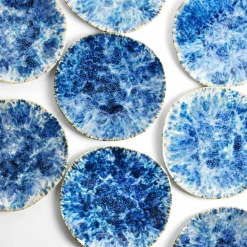 Céladon Paris Petite assiette Onda | Bleu écume Sale