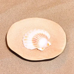 Céladon Paris Petite assiette Onda | Corail doré Sale