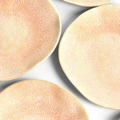 Céladon Paris Petite assiette Onda | Corail doré Sale