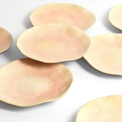 Céladon Paris Petite assiette Onda | Corail doré Sale