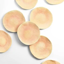 Céladon Paris Petite assiette Onda | Corail doré Sale