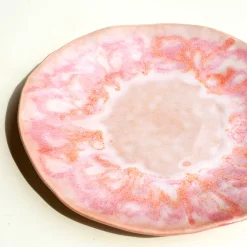 Céladon Paris Petite assiette Onda | Rose anémone Outlet