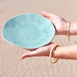 Céladon Paris Petite assiette Onda | Vert d'eau Outlet