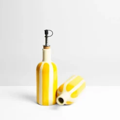 Céladon Paris Petite bouteille d'huile | Jaune Linhas Outlet