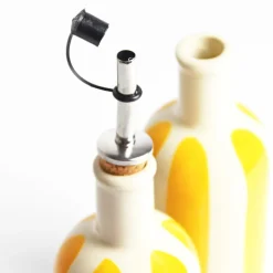Céladon Paris Petite bouteille d'huile | Jaune Linhas Outlet