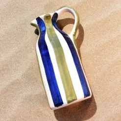 Céladon Paris Pichet | Bleu & Vert Linhas Sale