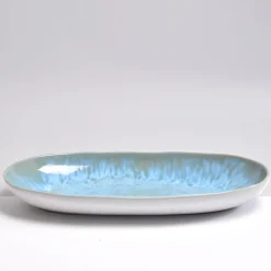 Céladon Paris Plat de service L | Bleu água New