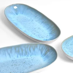 Céladon Paris Plat de service L | Bleu água New