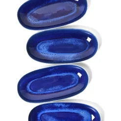 Céladon Paris Plat de service L | Bleu odyssée Discount