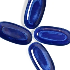 Céladon Paris Plat de service L | Bleu odyssée Discount