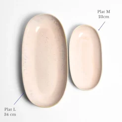 Céladon Paris Plat de service L | Rose bohême Clearance