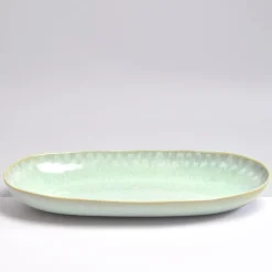 Céladon Paris Plat de service L | Vert audacieux Hot