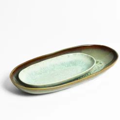 Céladon Paris Plat de service L | Vert rivage Online