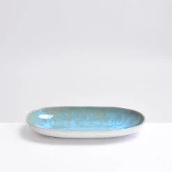 Céladon Paris Plat de service M | Bleu água Outlet