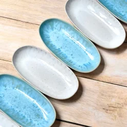 Céladon Paris Plat de service M | Bleu água Outlet