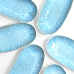 Céladon Paris Plat de service M | Bleu água Outlet