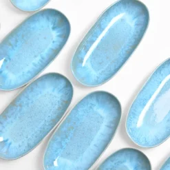 Céladon Paris Plat de service M | Bleu água Outlet