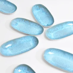 Céladon Paris Plat de service M | Bleu água Outlet