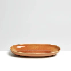 Céladon Paris Plat de service M | Terracotta sienna Best