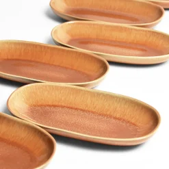 Céladon Paris Plat de service M | Terracotta sienna Best