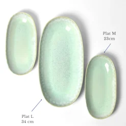 Céladon Paris Plat de service M | Vert audacieux Best