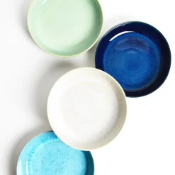 Céladon Paris Plat de service rond | Bleu odyssée New