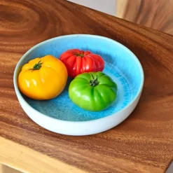 Céladon Paris Plat de service rond | Bleu água Best