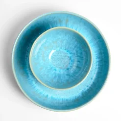 Céladon Paris Plat de service rond | Bleu água Best