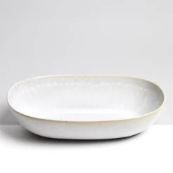 Céladon Paris Plat de service XL | Blanc audacieux Discount