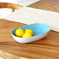 Céladon Paris Plat de service XL | Bleu água Discount