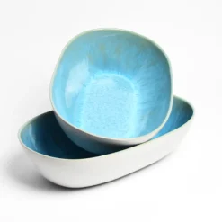 Céladon Paris Plat de service XL | Bleu água Discount