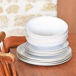 Céladon Paris Service pour 4 | Blanc audacieux Discount